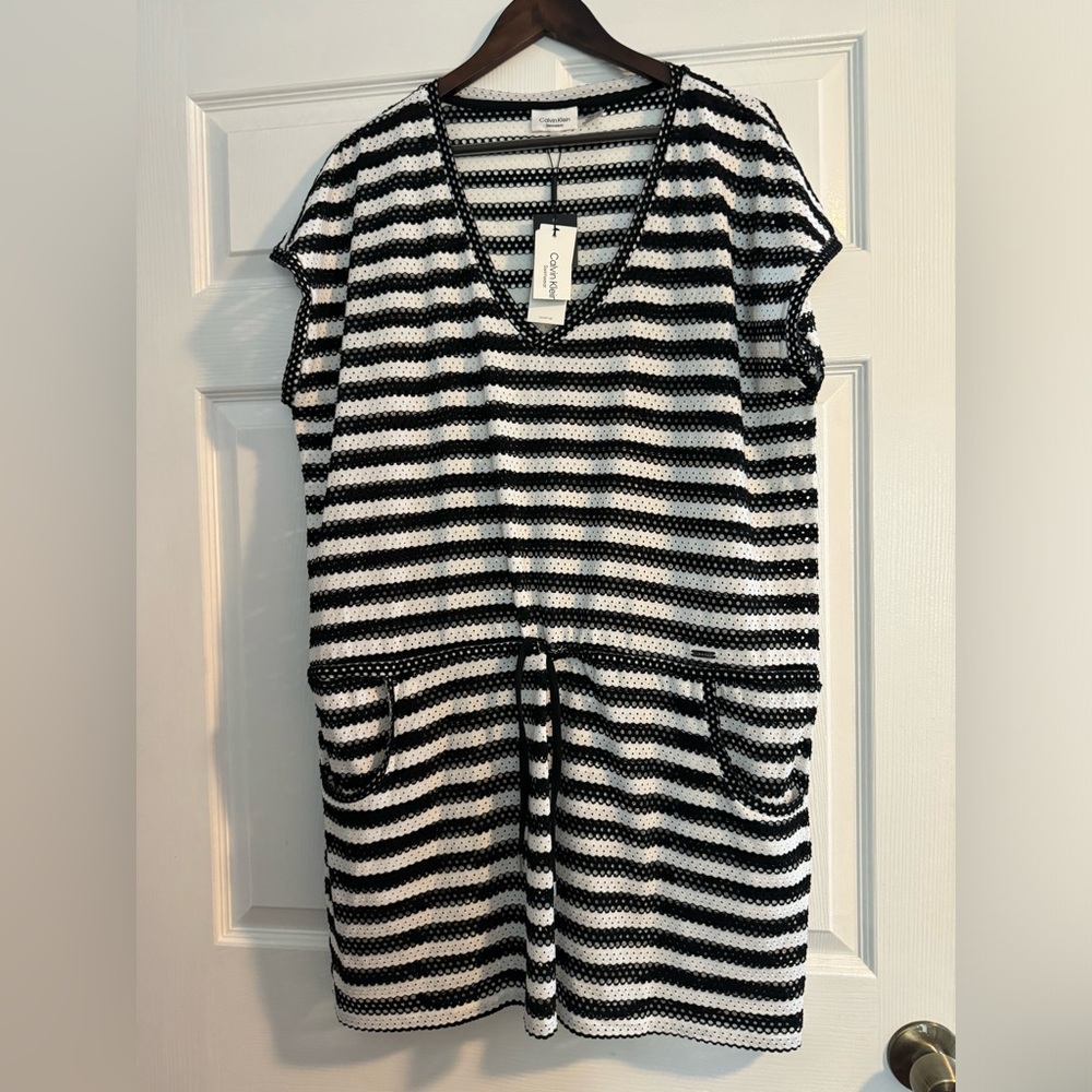 Calvin Klein Mesh Women’s Coverup. L/XL